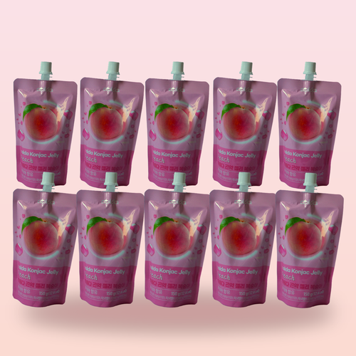 10 pouches gelee peche - 10 soirs sans craquer
